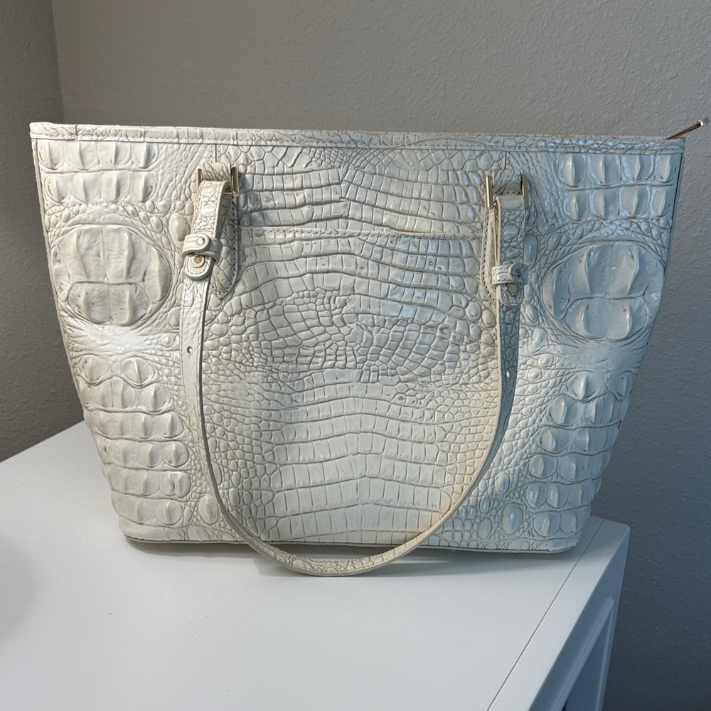 Brahmin Medium Asher White - Picture 2 of 7